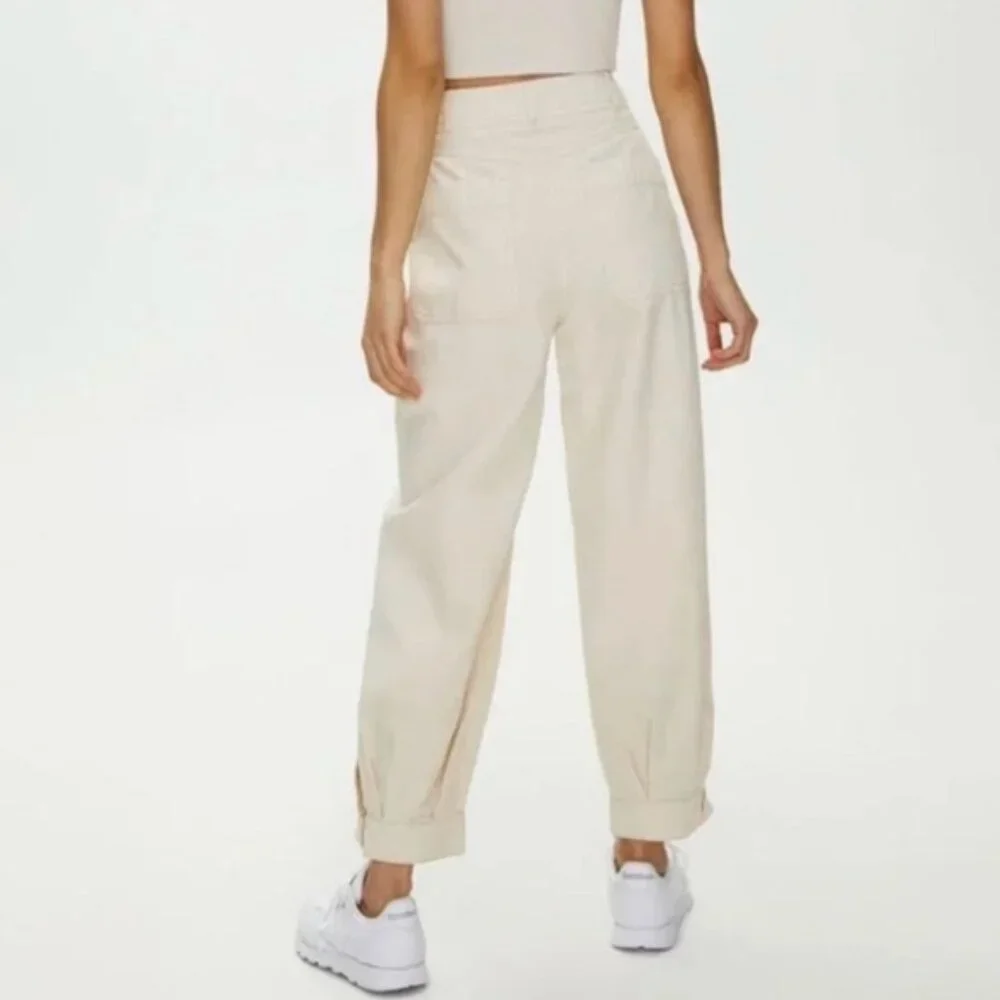 Wilfred Free Cropped Tapered Leg Pants Size 4 - Picture 2 of 9